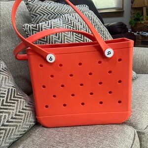 Stylish Orange Tote Bag